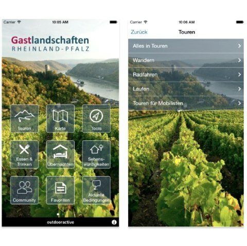 Touren-App Gastlandschaften, © Rheinland-Pfalz Tourismus GmbH