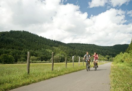 Mit dem Rad zur Burg Pyrmont, © Eifel Tourismus GmbH / D. Ketz